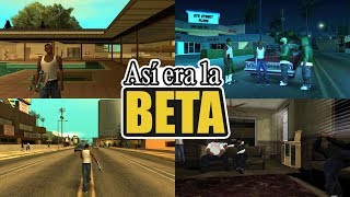 Así era realmente la BETA de GTA San Andreas