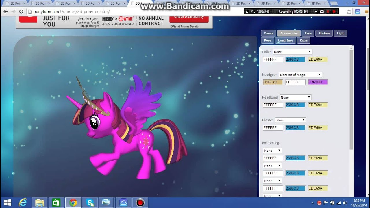 Pony creater 3d codes part 1 - YouTube