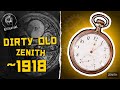 Dirty Broken Old Watch Restored to Pristine Condition | Zenith Pocket Watch 1918 | 4K