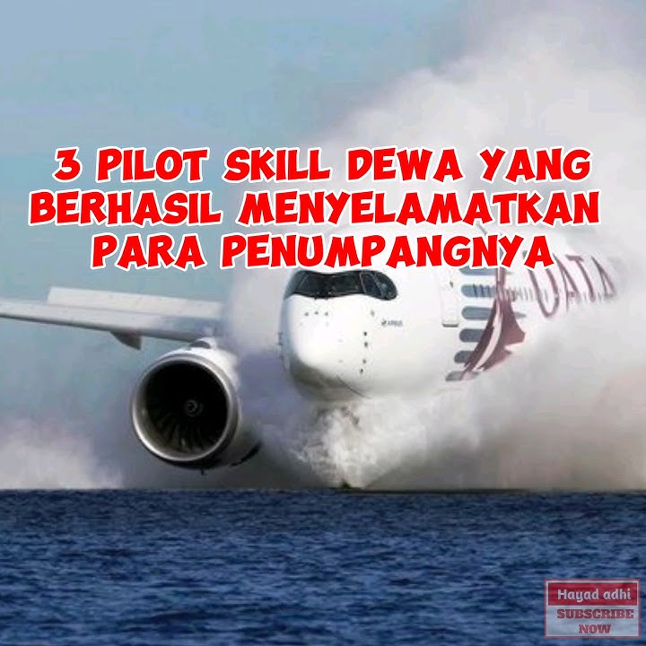 3 pilot skill dewa ini berhasil selamatkan penumpangnya #fakta #pesawat #pesawatjatuh #