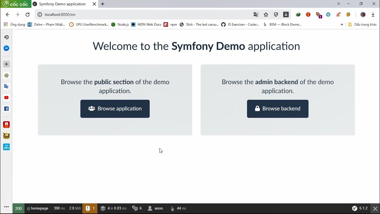 Symfony messenger. Application Demonstration.