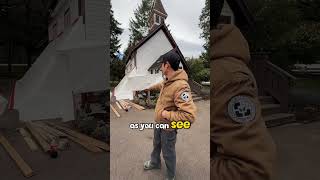 ABATEMENT AT THE CHURCH #asbestos #hazmat #demolition #construction #renovation #shorts