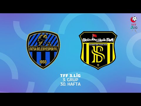 TFF 3. Lig 3. Grup | Fatsa Belediyespor - Bayburt Özel İdare Spor