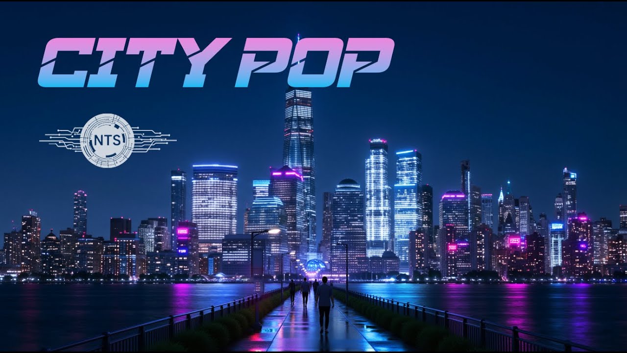 Neon Fades – Calm Urban Electronic City Pop | Nighttime Background Music