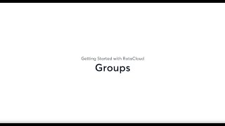 Get Started with RotaCloud: Groups