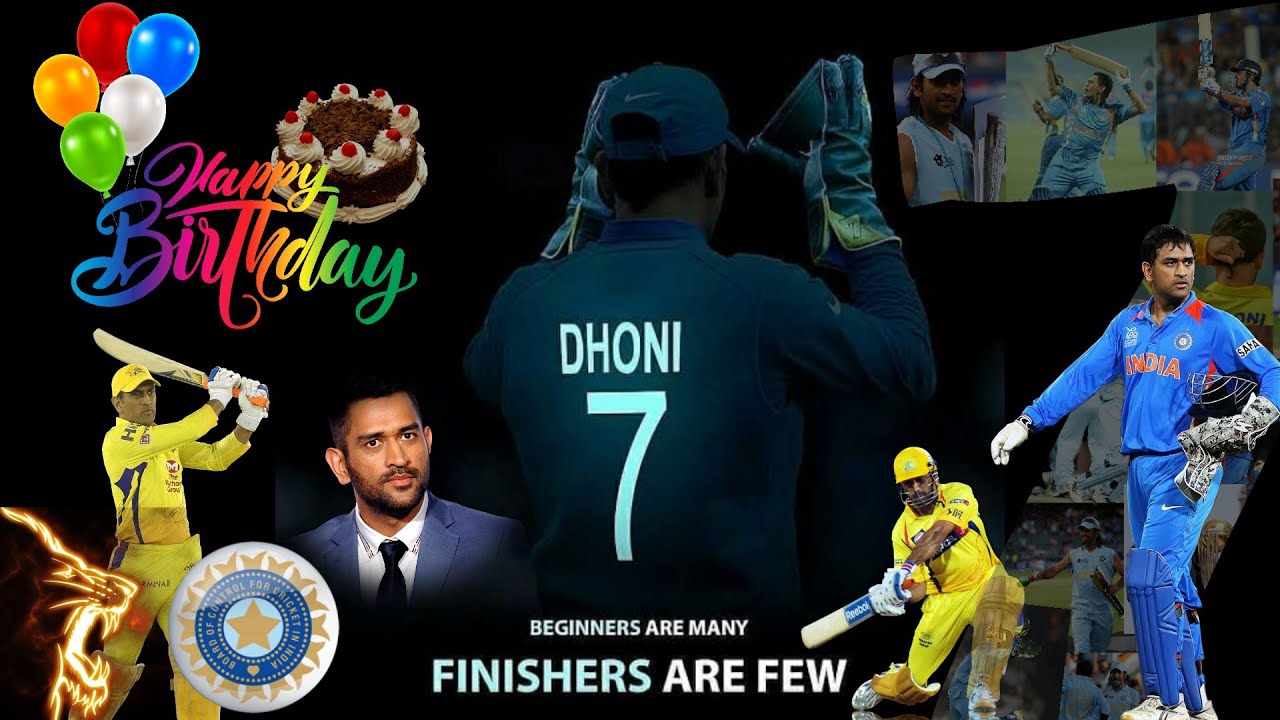 MS Dhoni Birthday |Status Video HD|