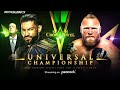 Wwe crown jewel 2021  official and full match card