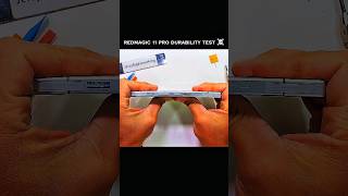 REDMAGIC 11 PRO DURABILITY TEST ☠️ #shortsviral #redmagic11pro #ytshorts