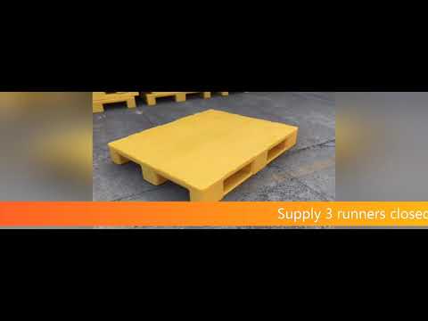 Huading - Supply reusable hygienic 3 runners & closed deck Plastic Pallets