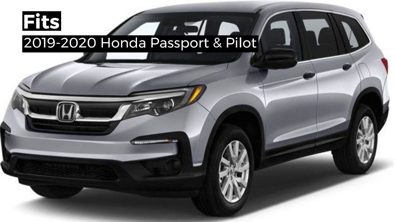 20192020 Honda Passport and Pilot Front & Rear Splash Guards Genuine