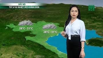 Thời tiết 3 ngày tới (03/10 đến 05/10): Một đợt không khí lạnh mới lại tràn về Bắc Bộ | VTC14