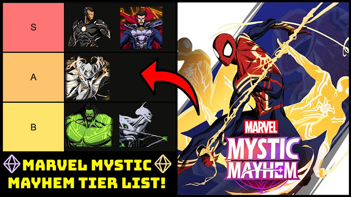 GLOBAL LAUNCH TIER LIST! RANKING EVERY CHARACTER IN MARVEL MYSTIC MAYHEM!
