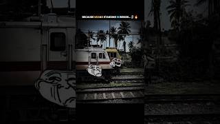 Wap-7 Scared Of Wdg4d 🗿🔥 indian Railways #indianrailways #train #scared #wdg4d #wap7 #railfan#shorts