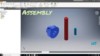 INVENTOR 2018, #TUTORIAL - ASSEMBLY