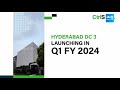 Ctrls unveils its upcoming hyderabd datacenterdc3aicloud datacenters sakshitvbusiness1