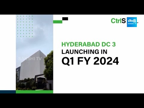 CtrlS Unveils Its Upcoming Hyderabd Datacenter-DC3|AI,Cloud Datacenters @SakshiTVBusiness1