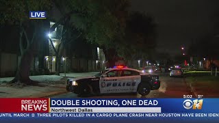 Shooting At Northwest Dallas Apartment Complex Leaves 1 Dead, 1 Injured