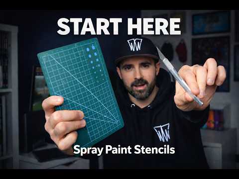 Making Your First Stencil For Spray Painting