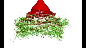 CFD simulation of atomisation with spray dispersion from a swirl nozzle with OpenFOAM