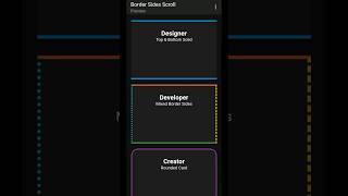 CSS Individual Border Sides & Border Radius | Mobile Profile Cards UI