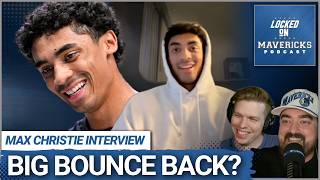 INTERVIEW: Max Christie Explains the Mavs' Struggles, Playing with Cooper Flagg & More