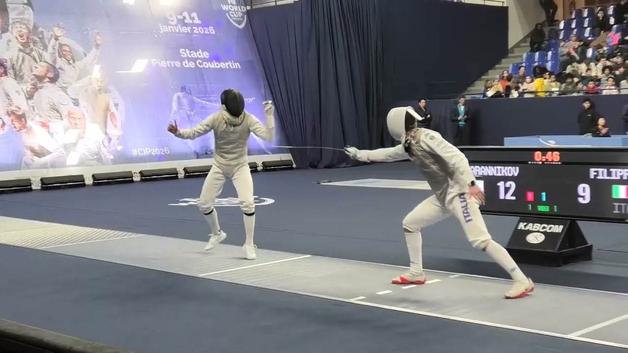 CIP World Cup 2026 SMF - L64 - Egor Barannikov RUS v Davide Filippe ITA (Partial)