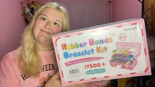 Inscraft Rubber Band Bracelet Kit Overview
