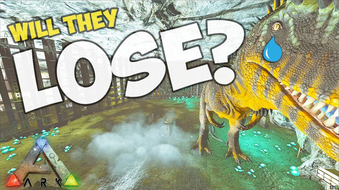 Can This Tribe Survive Against Multiple Tribes On Ark PVP Raid Cam