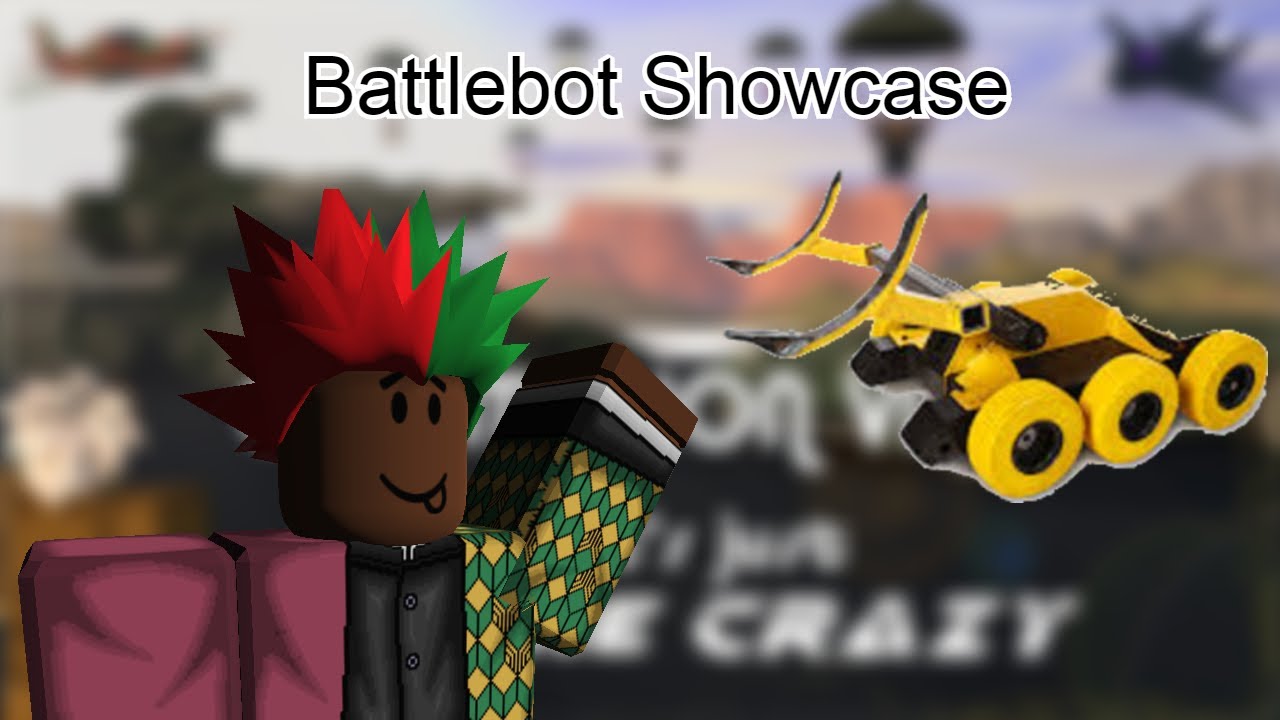 Battlebot Showcase Roblox Plane Crazy YouTube