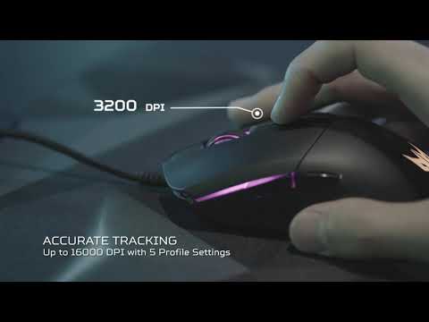 Predator Cestus 330 Palm Grip Gaming Mouse | Predator