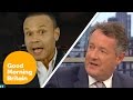 Piers Morgan Argues Over 21 Year Olds Being Allowed Guns On Campus | Good Morning Britain