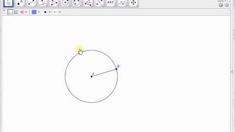geogebra tutorial - isosceles triangle