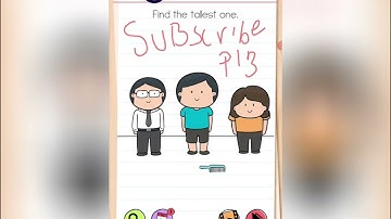 Brain Test All Star Level 84 |Find The Tallest One| Walkthrough Solutions