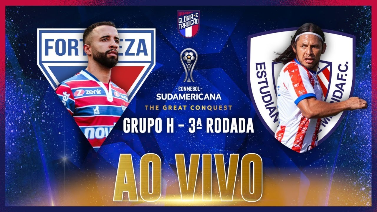 🔥 AO VIVO FORTALEZA X ESTUDIANTES DE MERIDA SUDAMERICANA 2023 YouTube