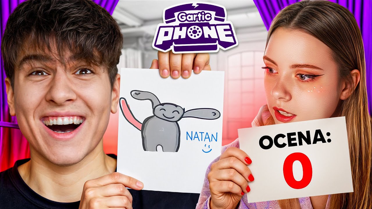 STREAMERZY OBRAŻAJĄ MNIE W GARTIC PHONE 😢