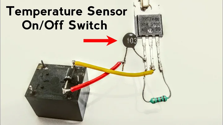 How to Make Temperature Sensor Switch Circuit using Thermistor