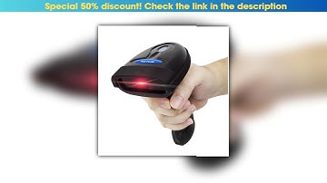 Hot Picks NETUM NT-1698W Handheld Wirelress Barcode Scanner AND NT-1228BL Bluetooth 1D/2D QR Bar Co