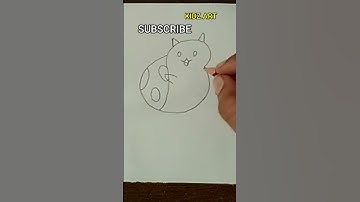 How to Draw Catbug from Bravest Warriors | Catbug Drawing | Easy Drawing #Shorts