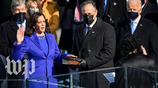 Harris sworn in as 49th vice president of the United States