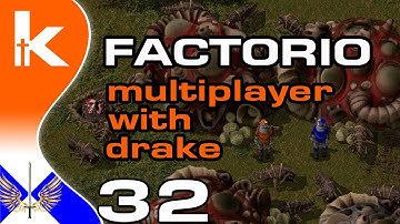 Factorio 0.16 Multiplayer | Belts and Biters with Drake | Ep 32