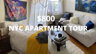 $800 NYC APARTMENT TOUR | THE BRONX | 350 sqft.