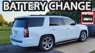 How to Replace a Battery 20142020 Yukon, Tahoe, Escalade, Denali (More to Fix on the Yukon)