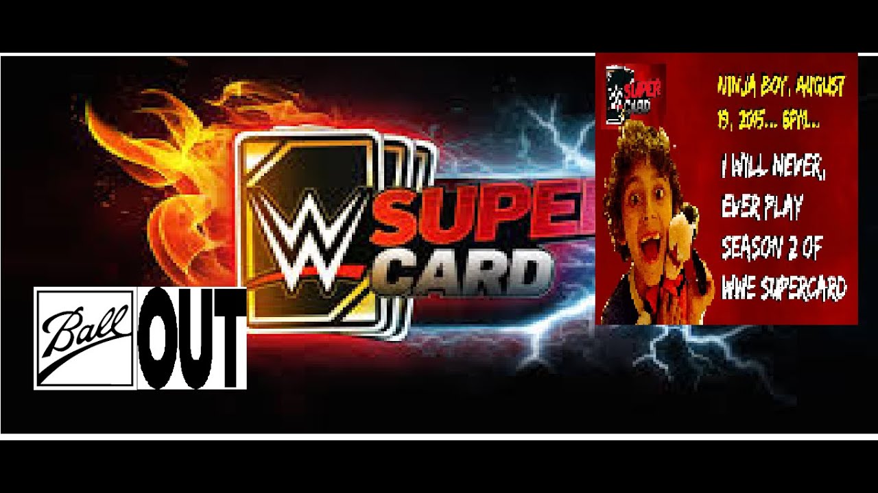 wwe supercard season 2 episode 9 special guest ball out and opponent is BLD boys