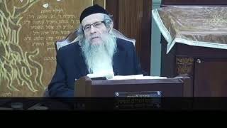 הרה"ג הרב ווכטר שליט"א - ההוראה מט״ו בשבט