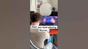 People playing SKYRIM for the first time… 😭 getting lost in the Storyline #skyrim #elderscrolls
