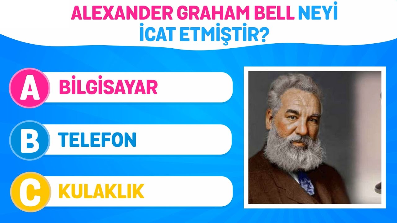 ⁣BU İCAT KİME AİT? : İcatlar ve Mucitleri Bulmaca Testi, Kendini Test Et! | Bul Bakalım