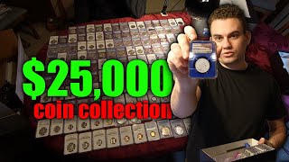 We Drove OUT OF STATE for this $25,000 Coin Collection!