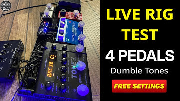 Wah, Evh Phase 90, Fulldrive 2 Mosfet, Tonex Pedal | PEDALBOARD TEST
