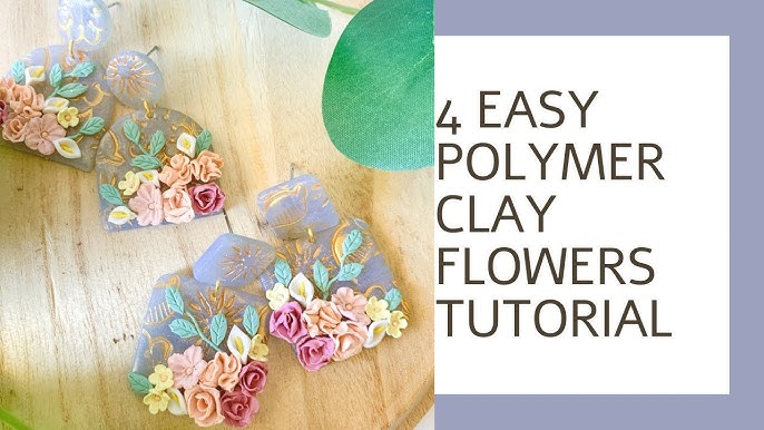 6 Polymer Clay Flower Tutorials – Polymer Clay