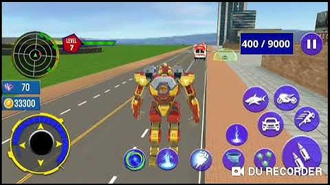 SHARK ROBOT CAR GAME BIKE GAME ANDROID GAMEPLAY